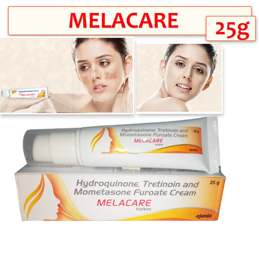 Melacare  Cream For Face Melasma hyperp igmentation Dark spots Skin Wrinkles 25g